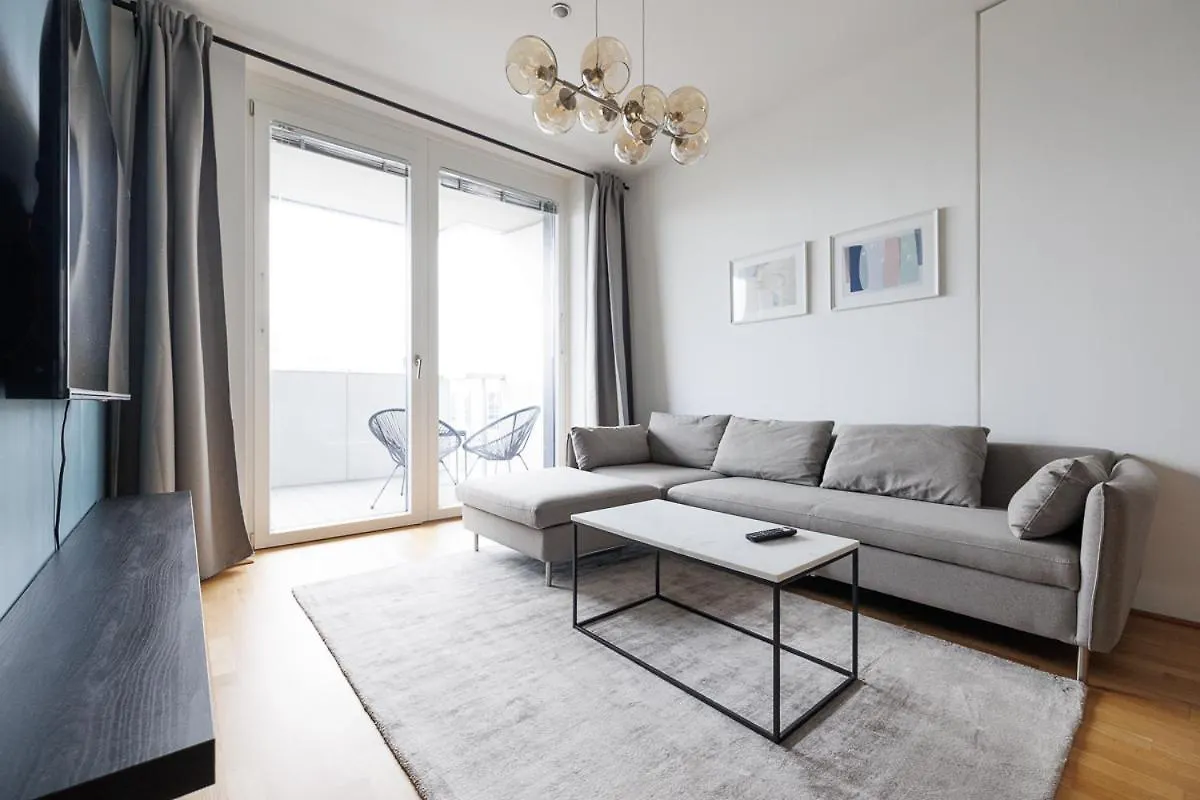 Lovely Apartment In Marina Tower - 10Min To City Center 비엔나